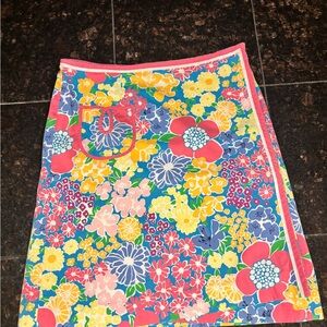 Vintage White Label Lilly Pulitzer Skirt